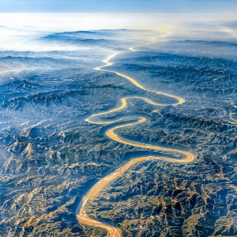 閑暇之余，黃河尋蹤：流過(guò)千年塵煙，歷經(jīng)歲月滄桑  