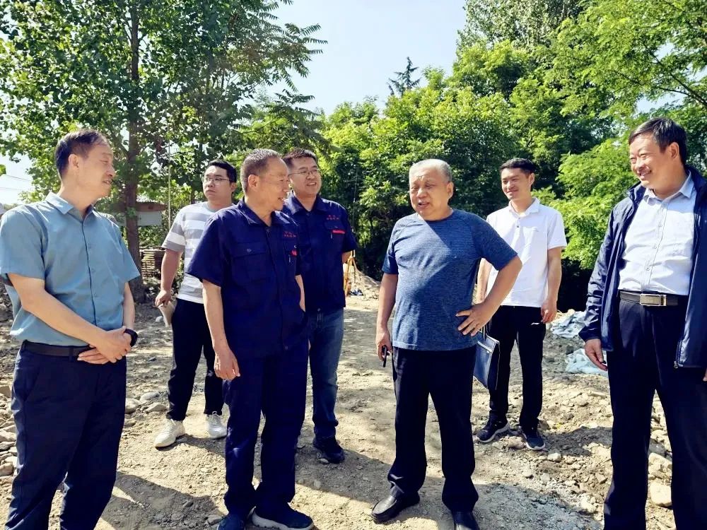 省應(yīng)急廳領(lǐng)導(dǎo)到中科礦業(yè)進行尾礦庫汛期安全檢查